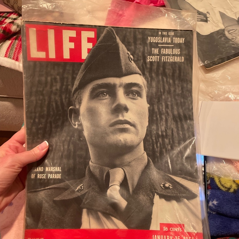 Vintage LIFE Magazine January 1951 issue with F. Scott Fitzgerald and Yugoslavia